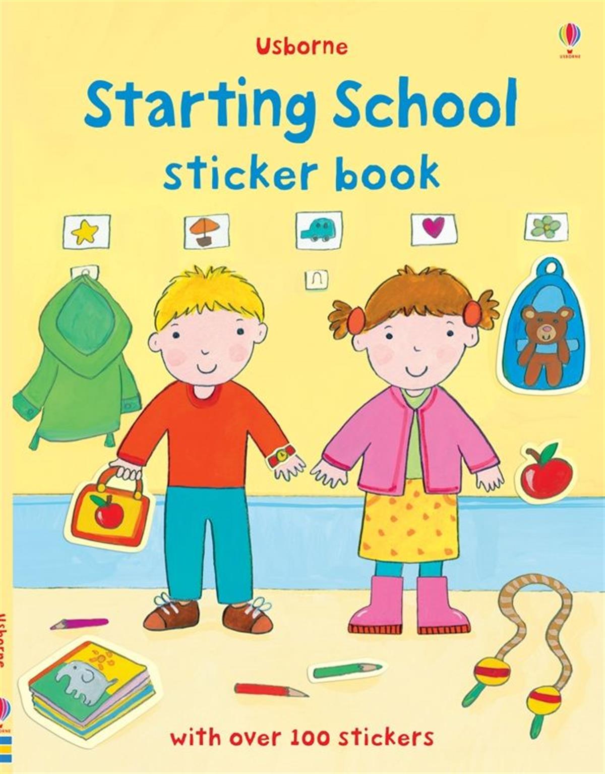 Usborne Starting School Sticker Book