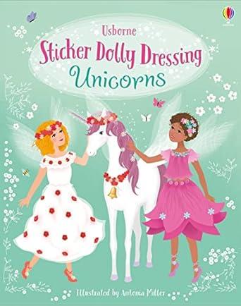 Usborne Sticker Dolly Dressing Unicorns