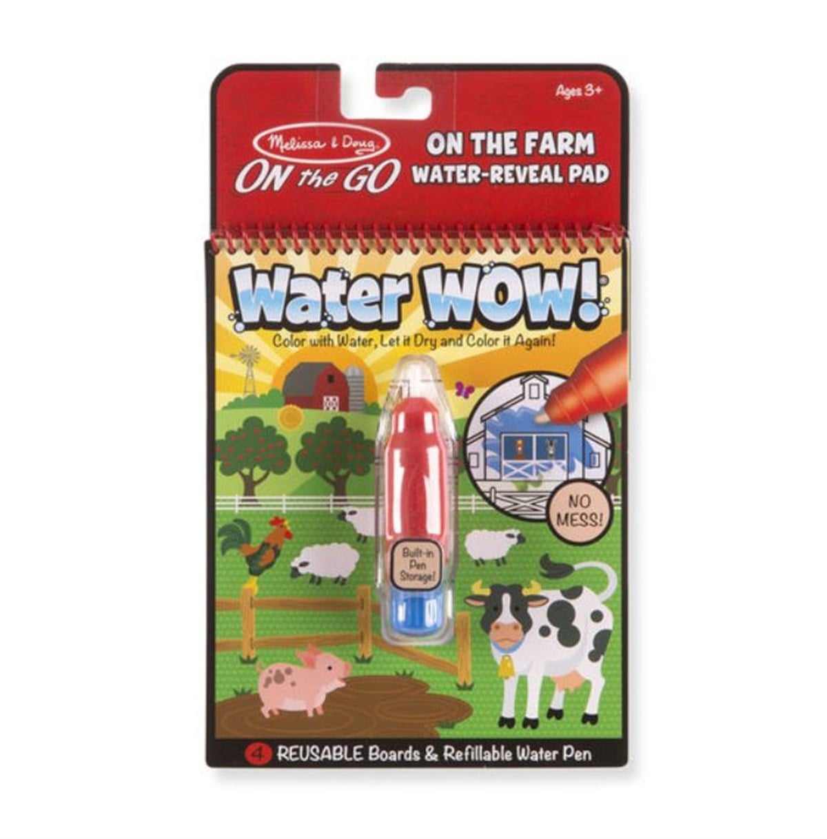 Water Wow! Su ile boyama kitabı-Çiftlik