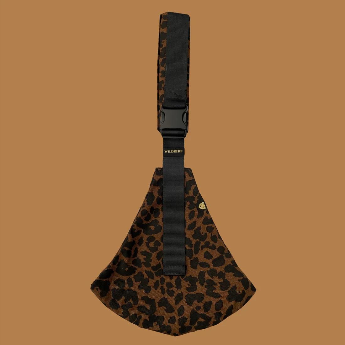 Wildride Brown Leopard Carrier / Leopar Desenli Çocuk Taşıyıcı