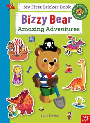 Bizzy Bear My First Sticker Book - Amazing Adventures