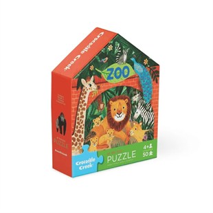 Crocodile Creek Puzzle - 50 Parça - Zoo