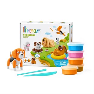 Hey Clay Yaratıcı Kil Seti - Dog Buddies