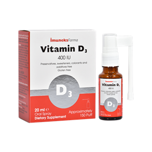İmuneks Vitamin D3 400IU 20ml 