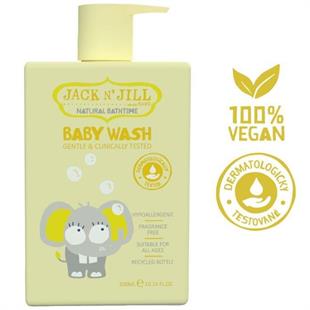 Jack N'Jill Bebekler İçin Tamamen Doğal Saç ve Vücut Şampuanı