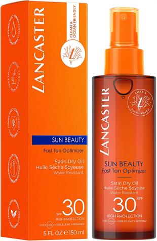 Lancaster Sun Beauty Fast Tan Optimizer Satin Dry Oil SPF30 150 ml