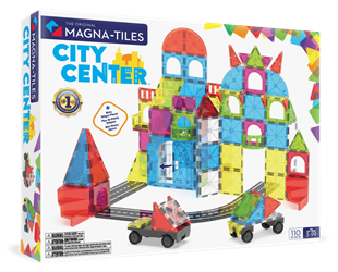 Magna-Tiles City Center Manyetik Bloklar - 110 Parça