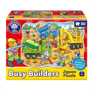 Orchard Toys Busy Builders Puzzle (30 Parça) 3 Yaş+