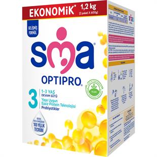 SMA 3 Optipro Probiyotik Devam Sütü 1200gr