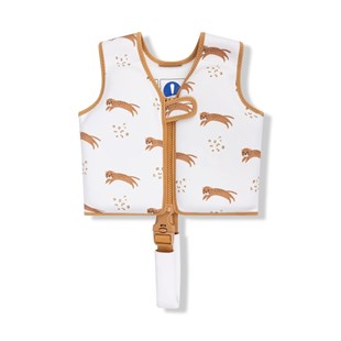 Swim Essentials Brown Leopard Köpük Dolgulu Yüzme Yeleği 2-3 Yaş