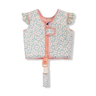 Swim Essentials Green Flowers Köpük Dolgulu Yüzme Yeleği 3-6 Yaş