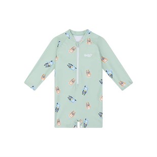 Swim Essentials Swimsuit Yeşil - Bluey