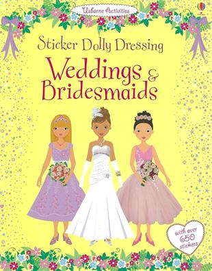 Usborne Sticker Dolly Dressing Wedding & Bridesmaids