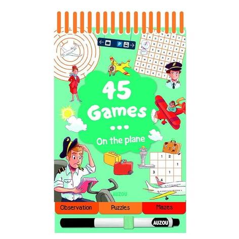 Auzou 45 Games On The Plane