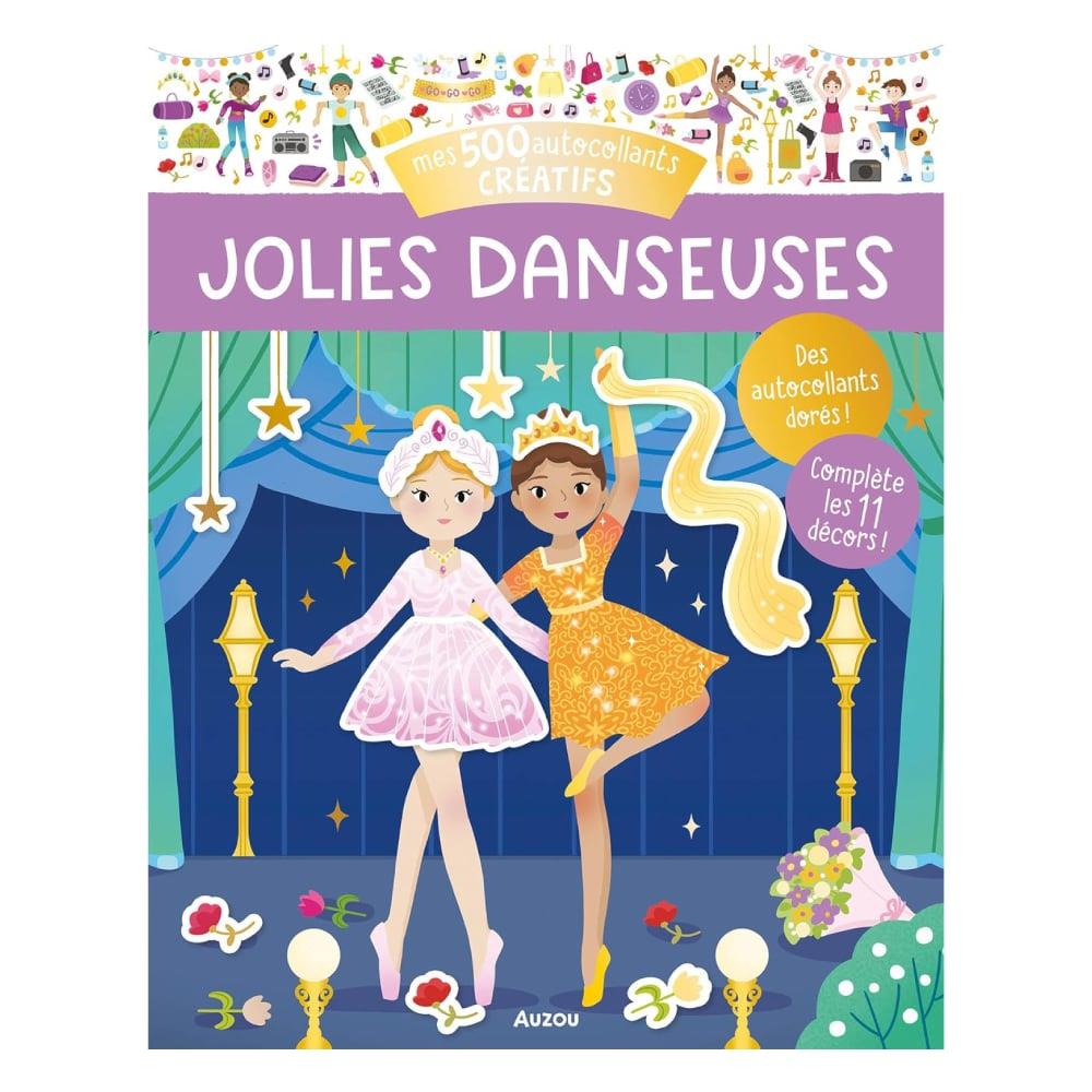 Auzou Mes 500 Autocollants Creatifs - Jolıes Danseuses