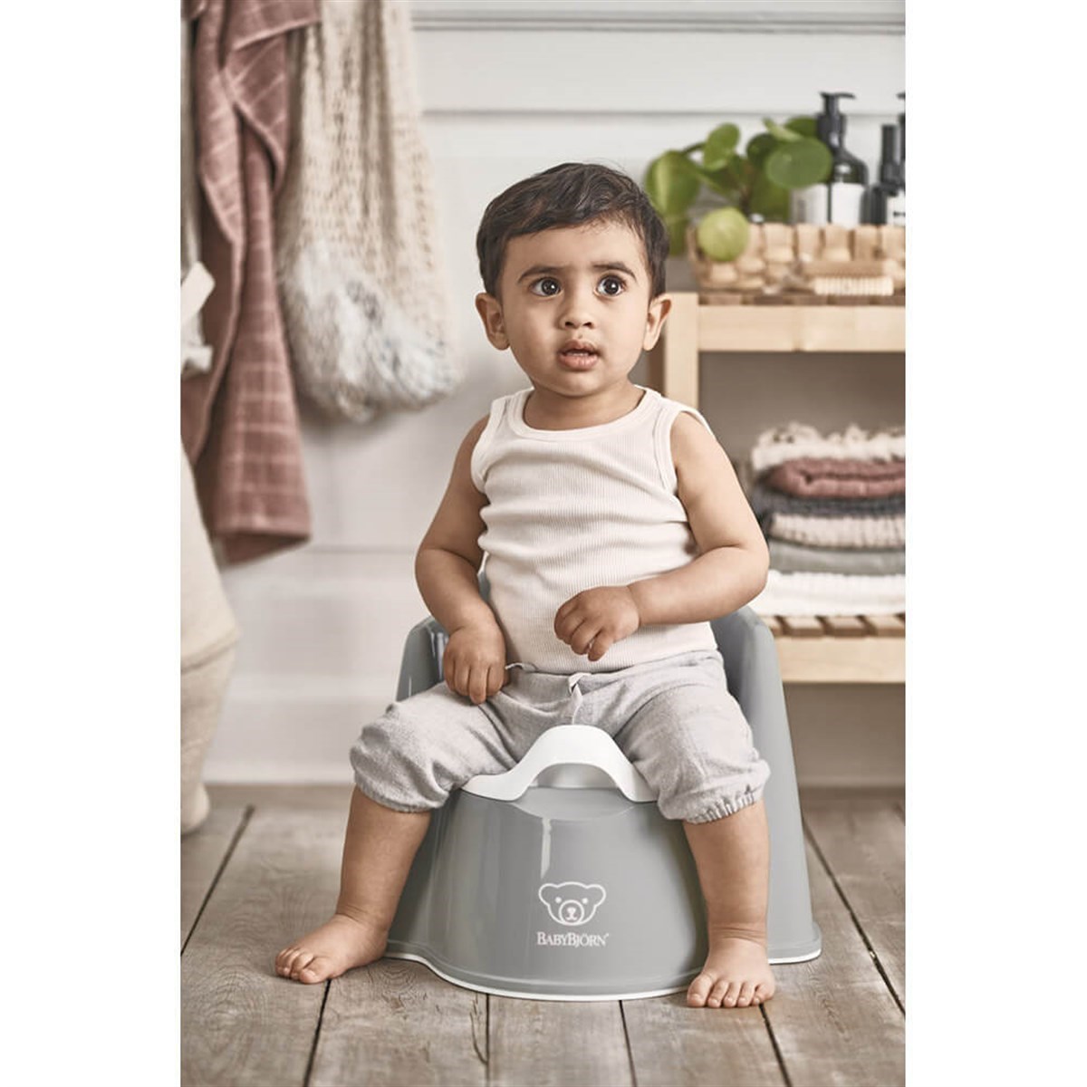 BabyBjörn Eğitici Koltuk Oturak Deep Grey