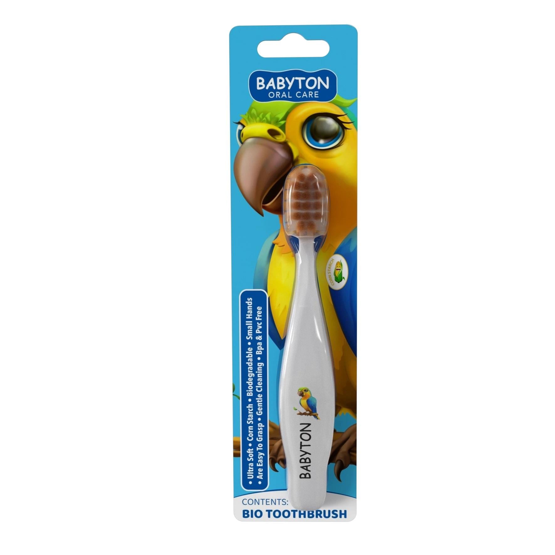 Babyton Bio Diş Fırçası - Papağan