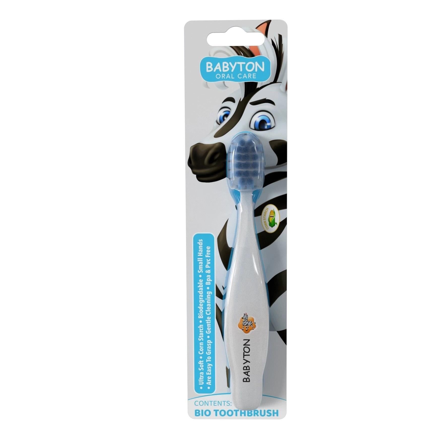 Babyton Bio Diş Fırçası - Zebra