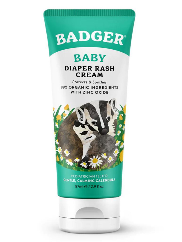 Badger Bebek Bezi Kremi (Pişik Önlemeye Yardımcı) / Diaper Cream