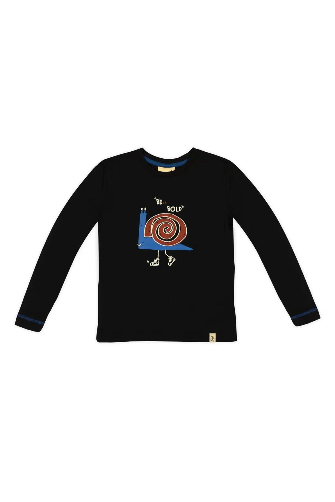 Beetle Beez Be Bold Uzun Kollu T-Shirt - Siyah