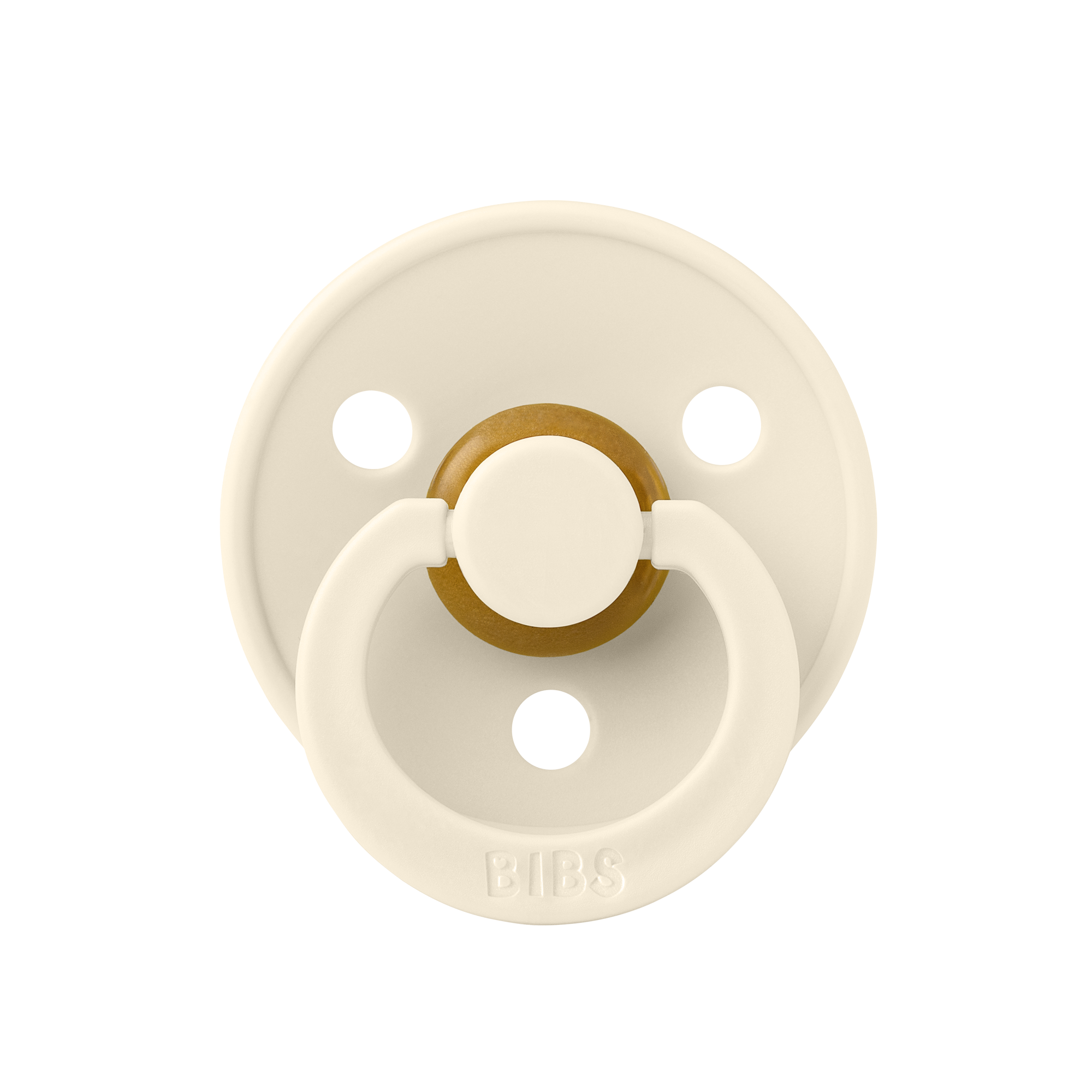 Bibs Colour Anatomik Damaklı Kauçuk Emzik - Ivory