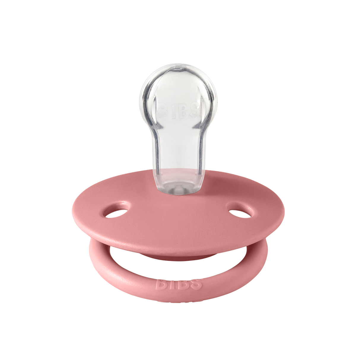 Bibs De Lux Silikon Emzik - Dusty Pink  0 - 36 Ay
