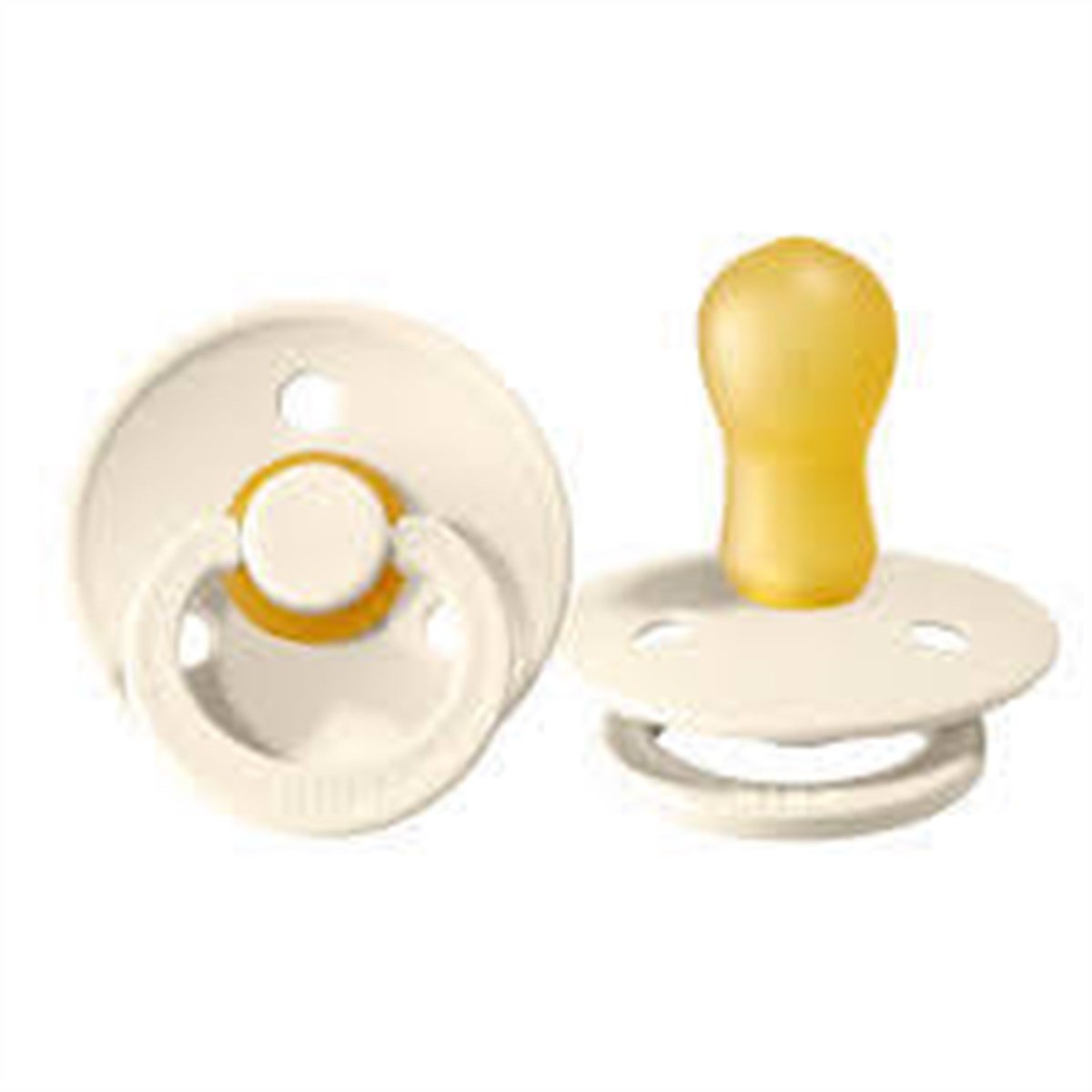 Bibs Kauçuk Emzik - Ivory