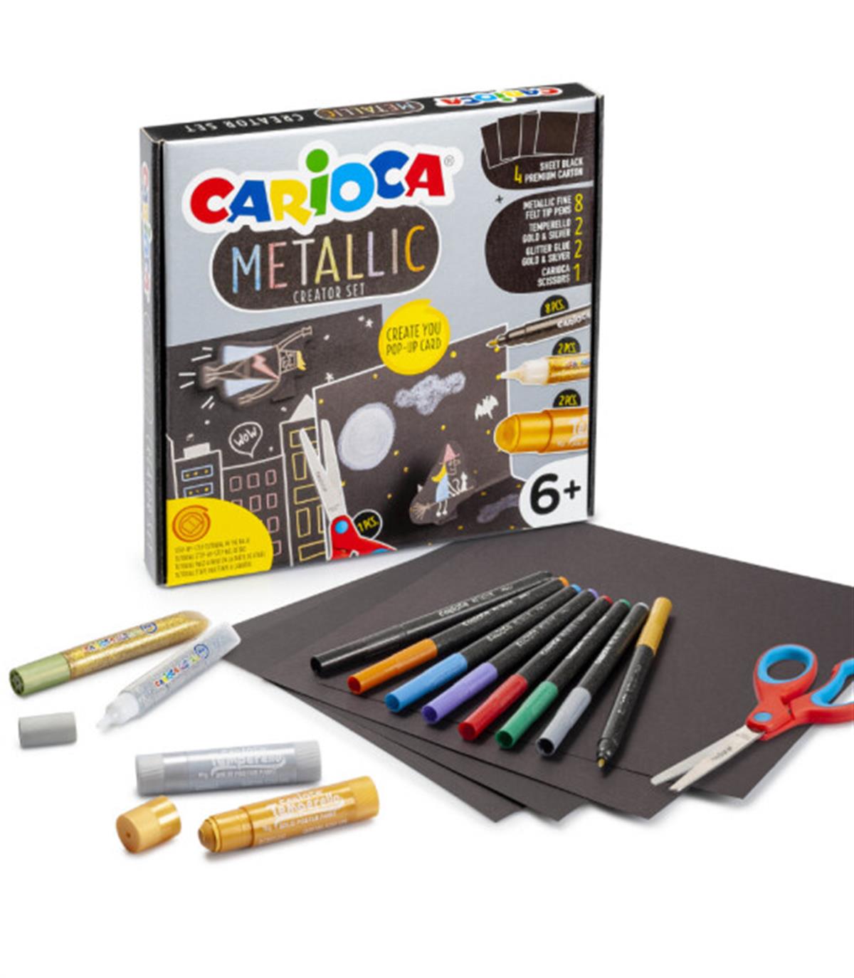 Carioca Metallic Creator Set / Yaratıcı Metalik Set
