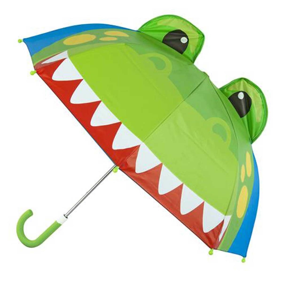 Çocuk 3 Boyutlu Şemsiye Dinozor Yeşil