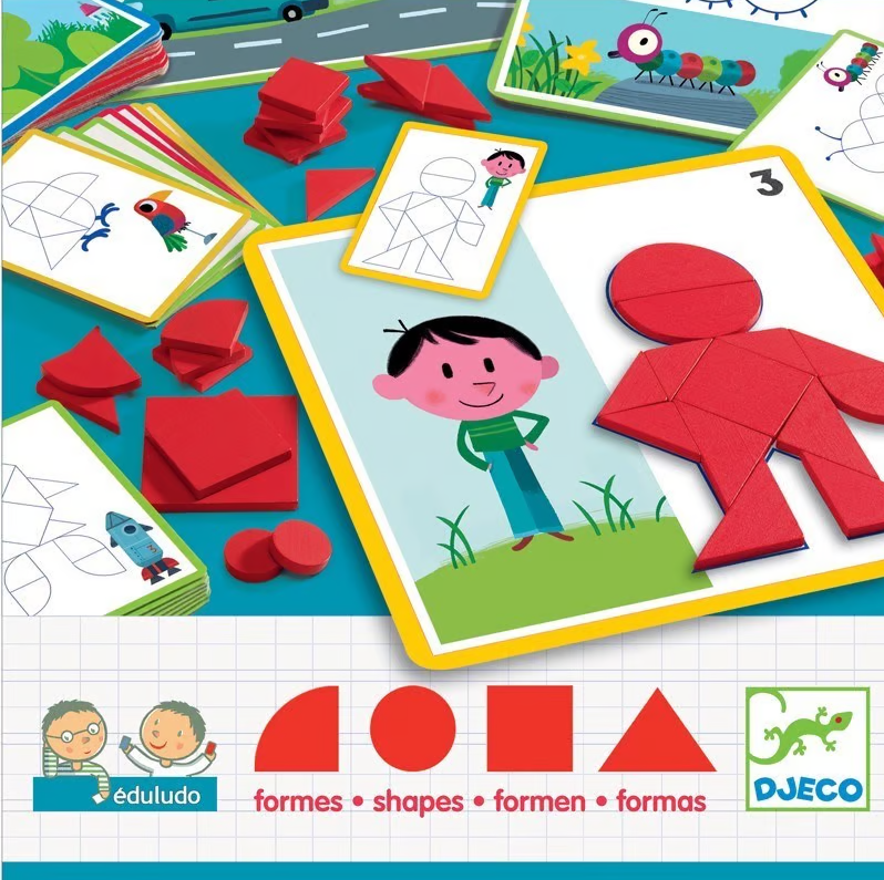 Djeco Beceri Oyunları Eduludo Shapes