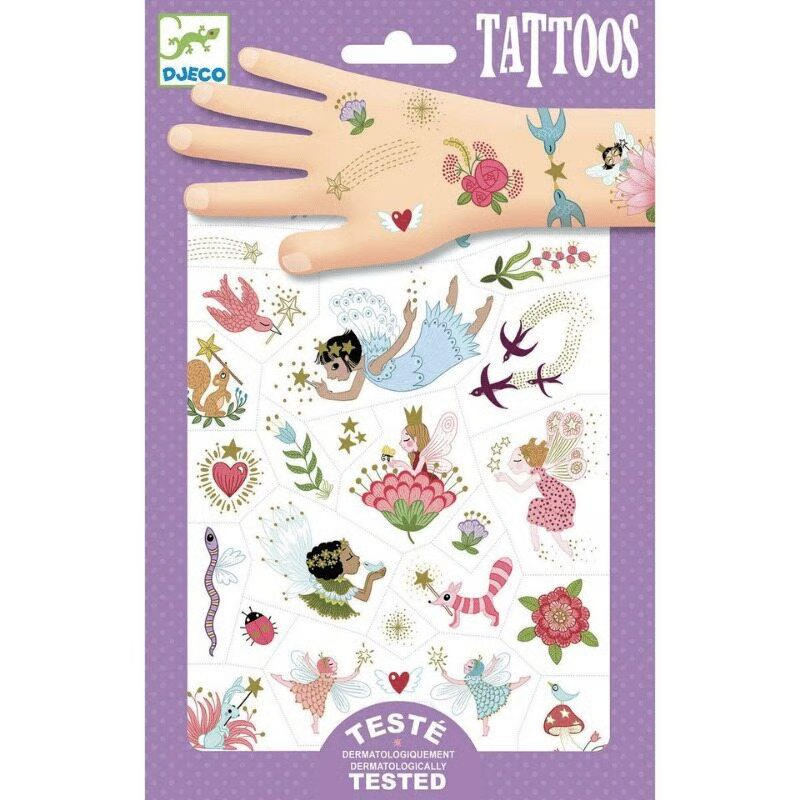 Djeco Dövme Fairy Friends Peri Kızı