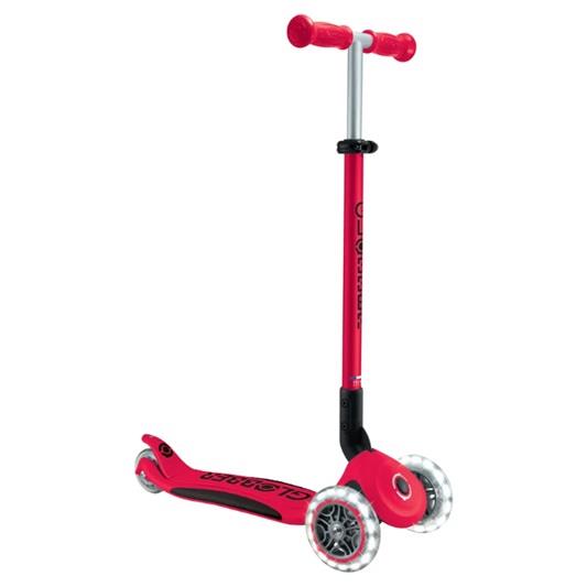 Globber Elite Deluxe Işıklı Scooter / Pembe