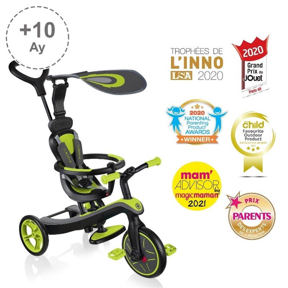 Globber Explorer 4in1 Bisiklet / Yeşil