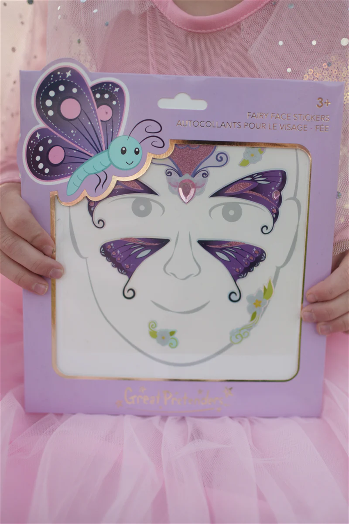 Great Pretenders Fairy Face Stickers / Peri Kızı Kelebek Yüz Çıkartması