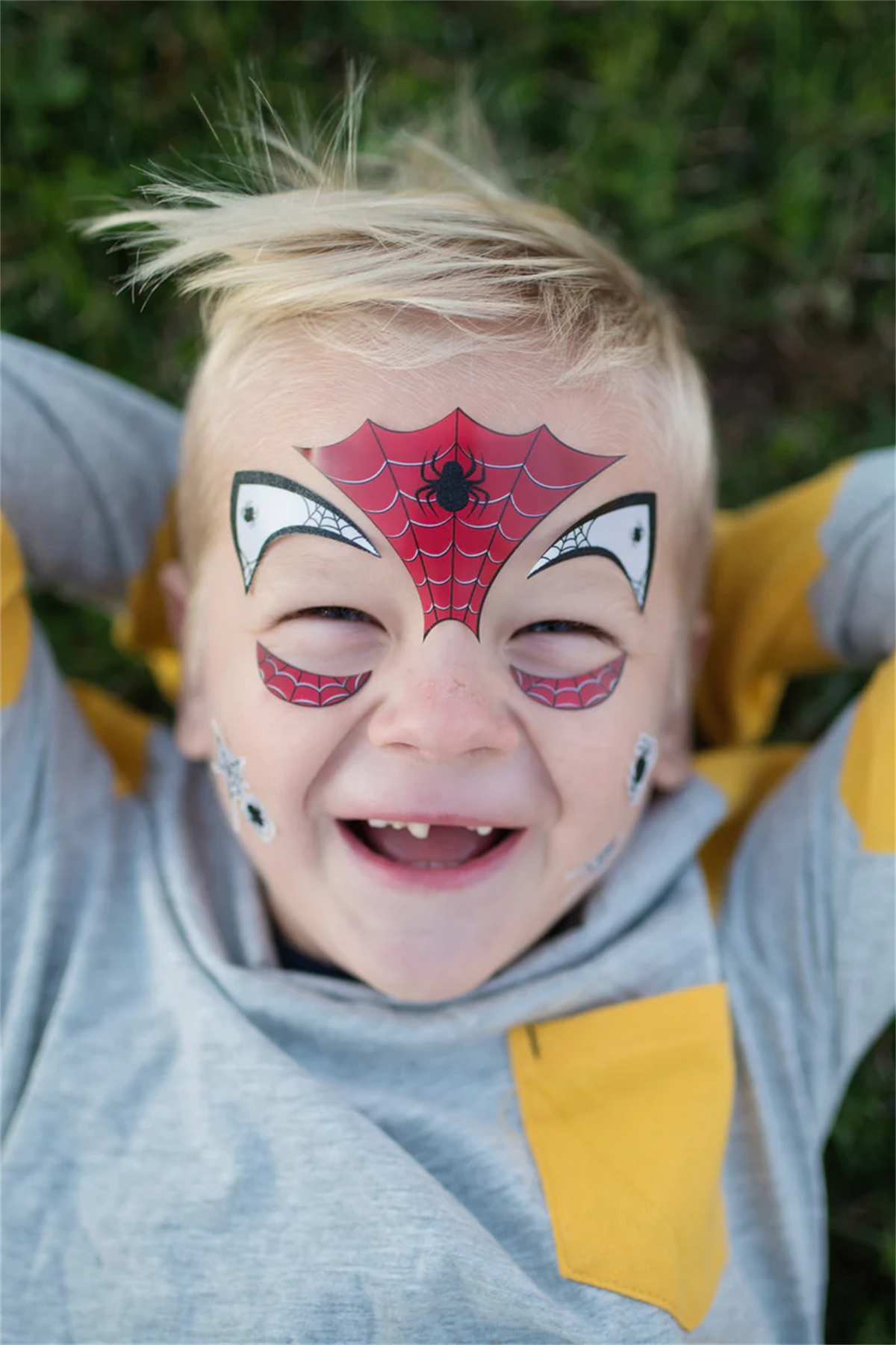 Great Pretenders Spider Face Stickers / Örümcek Adam Yüz Çıkartması