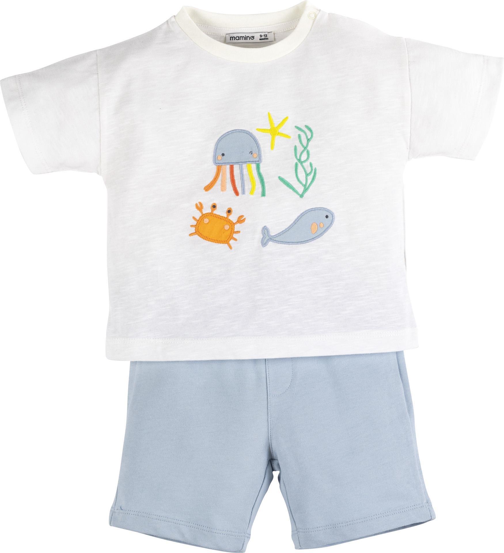 İdil Baby Erkek Nakışlı Takım 17405