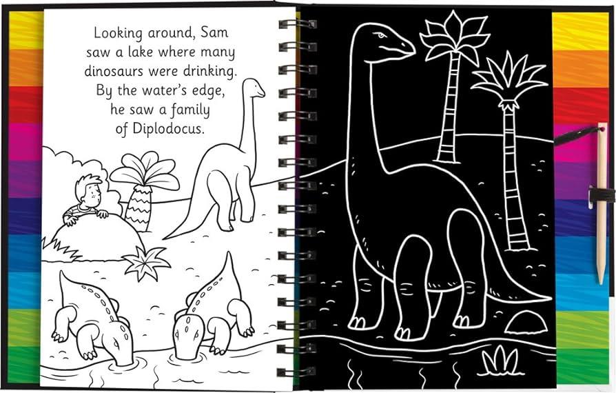 Imagine That Scratch & Draw Dinosaurs