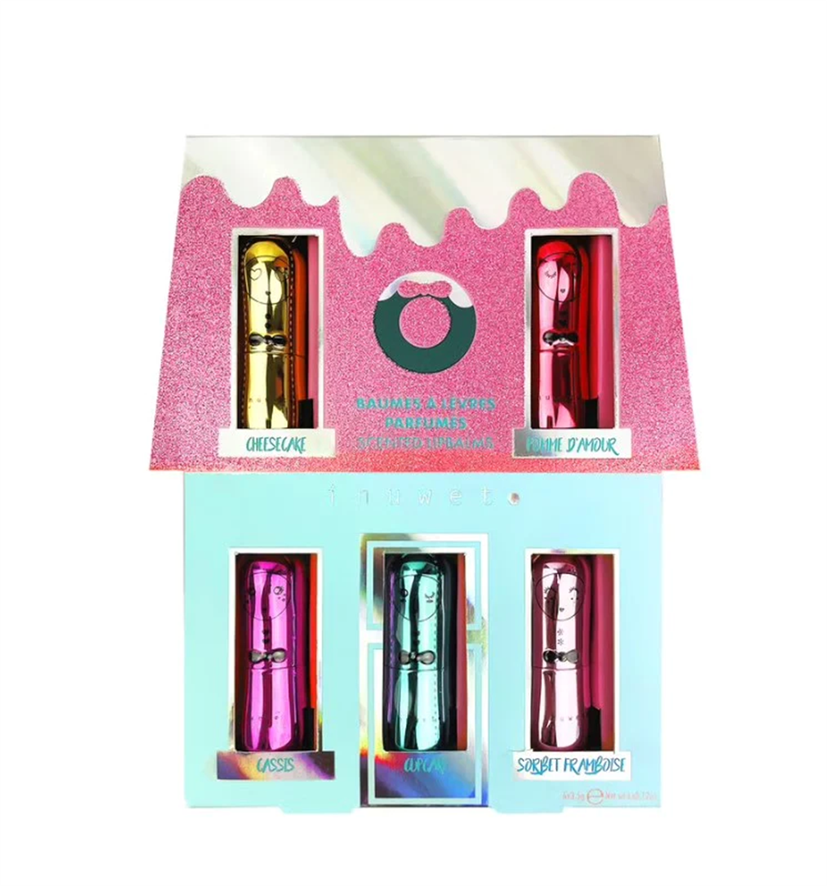 Inuwet - Coffret House of Winterland 5 Baumes / 5'li Metalik Dudak Balmı