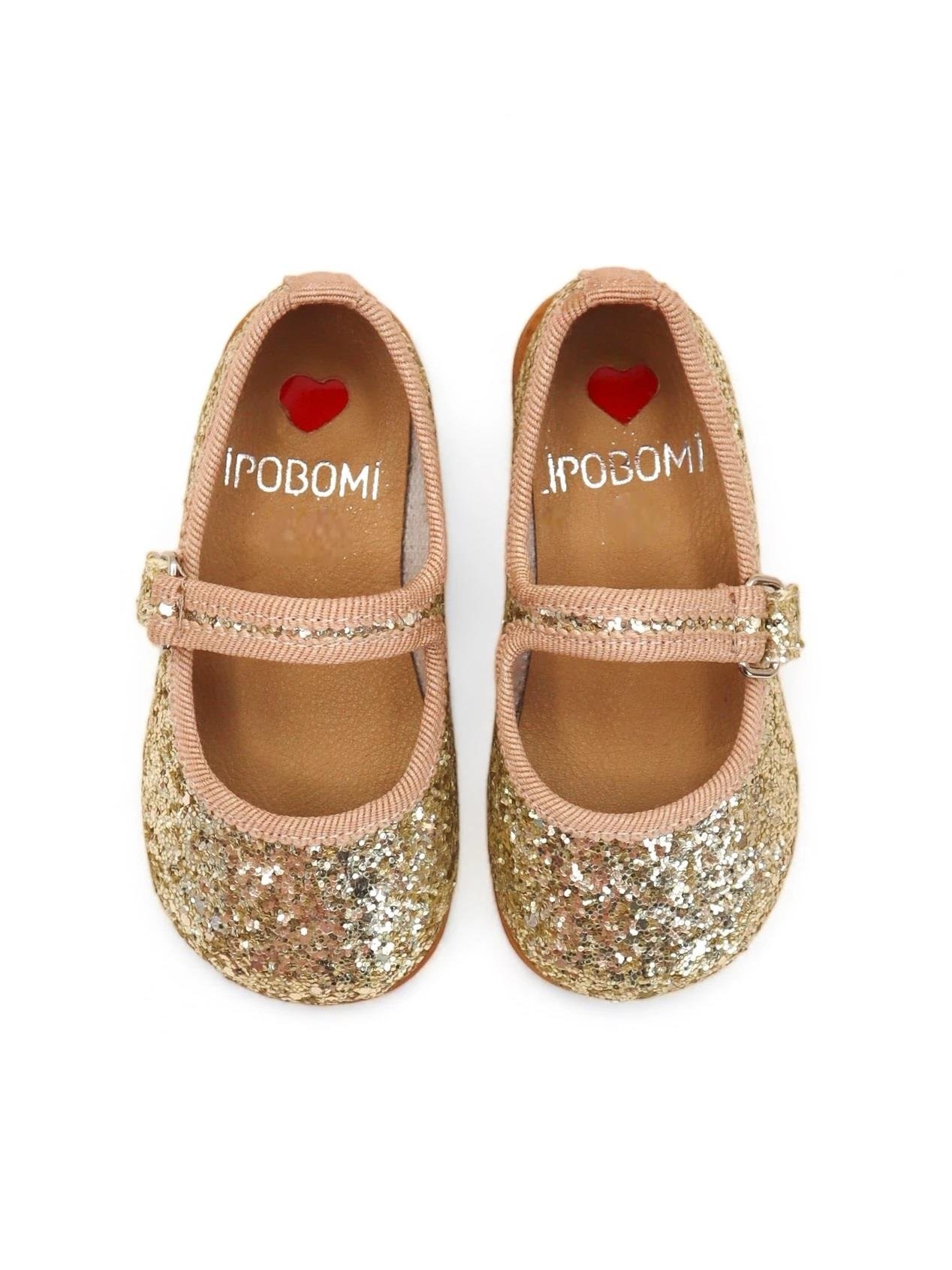 İpobomi Glow Çocuk Babet - Gold