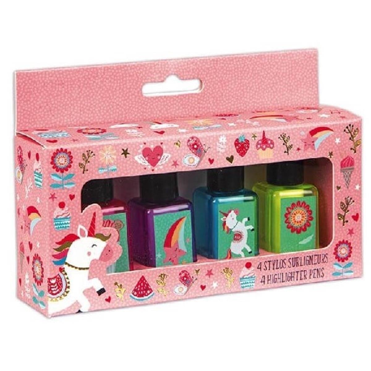 Janod 4'lü Fosforlu Kalem Seti - Unicorn