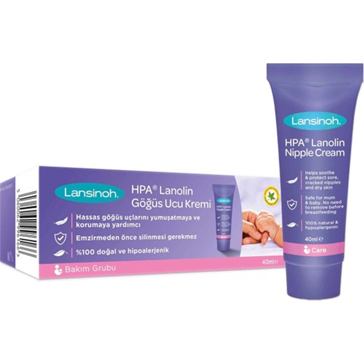 Lansinoh HPA Lanolin Gögüs Ucu Kremi 40 ml