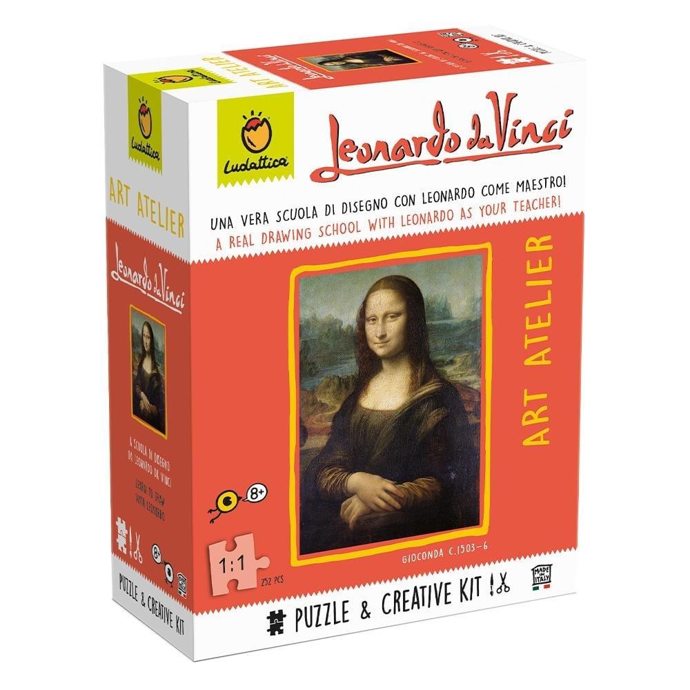 Ludattica Leonardo da Vinci Puzzle & Creative Kit