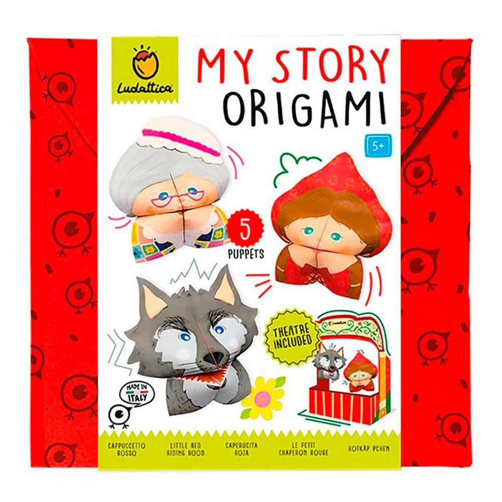 Ludattica Origamiden Hikayeler - Kırmızı Başlıklı Kız