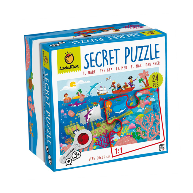 Ludattica Secret Puzzle The Sea - Deniz