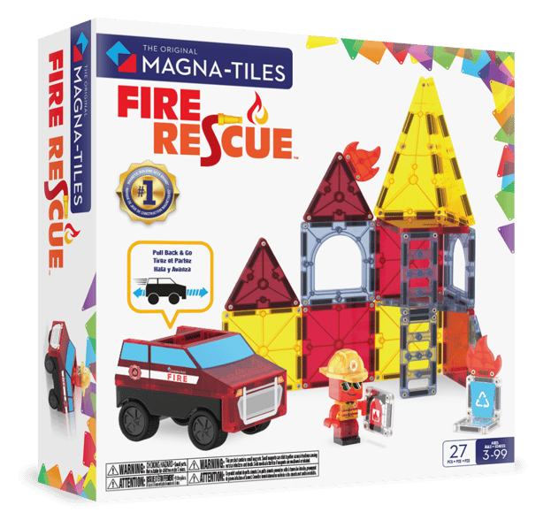 MAGNA-TILES Fire Rescue - 27 Parça