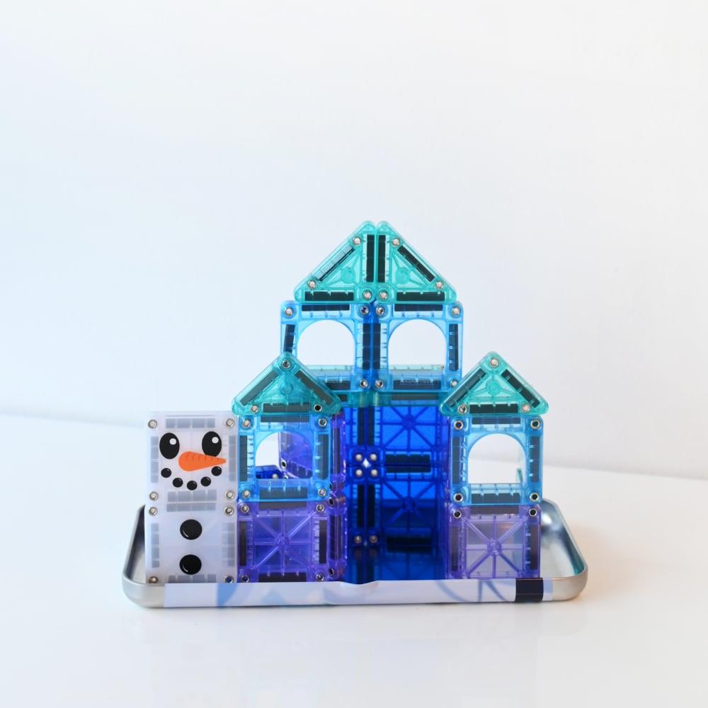 MAGNA-TILES - WinterWonderland Travel Set - Seyahat Seti Manyetik Bloklar - 26 Parça