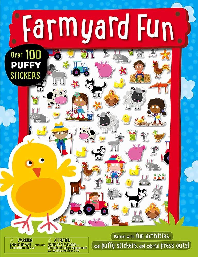 Make Believe Ideas - Puffy Sticker Farmyard Fun