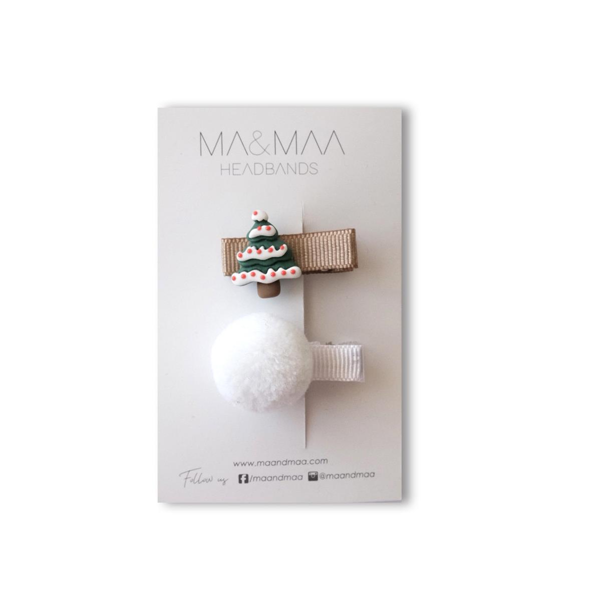 MA&MAA Çam Ağacı Mini Clips Set