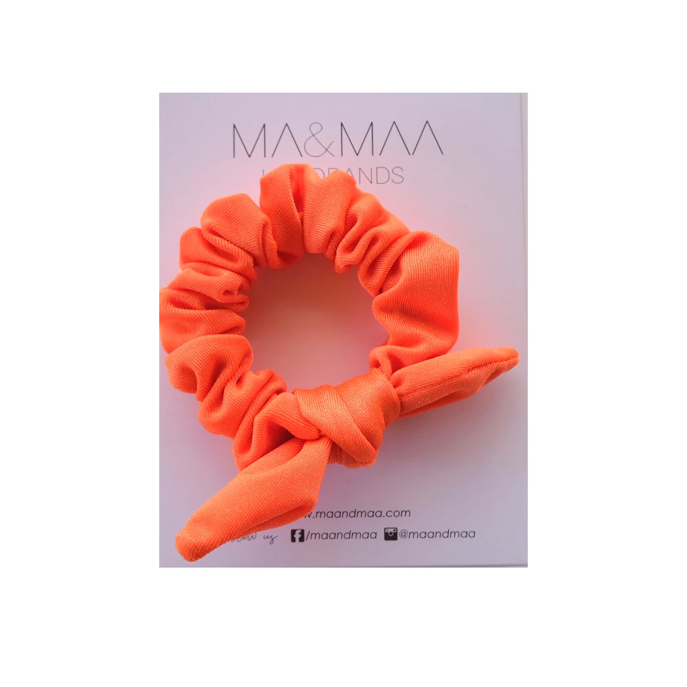 MA&MAA Neon Turuncu Mini Lastik Toka