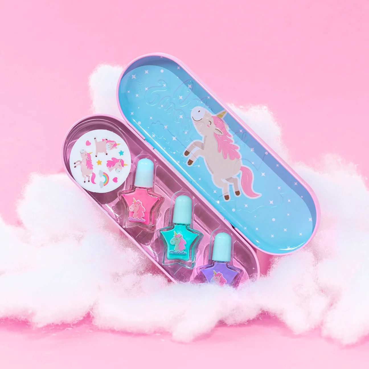 Martinelia Little Unicorn Tırnak Süsleme Çıkartmalı Oje Seti